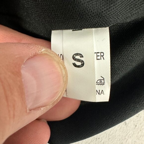 Vijiv Womens Black Sequin Fringe Flapper Dress 1920s Art Deco Gatsby Style Small - Picture 7 of 13